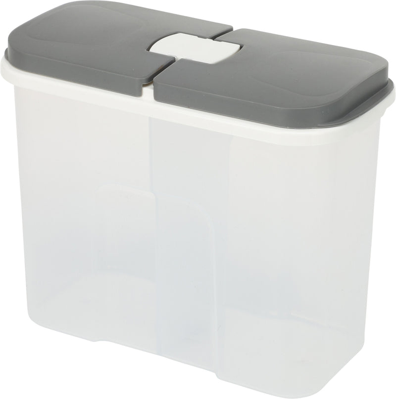 Storage Box With 2 Compartments 2100ml