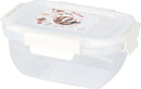 Food Storage Box Clip Lid 400ml Assorted