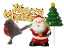 Merry Christmas Cake Topper Kit