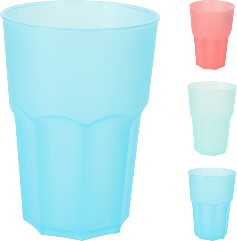 Plastic Cup / Tumbler - 3 Assorted Colours