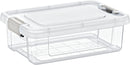 Clear Storage Box With Lid 1500ml