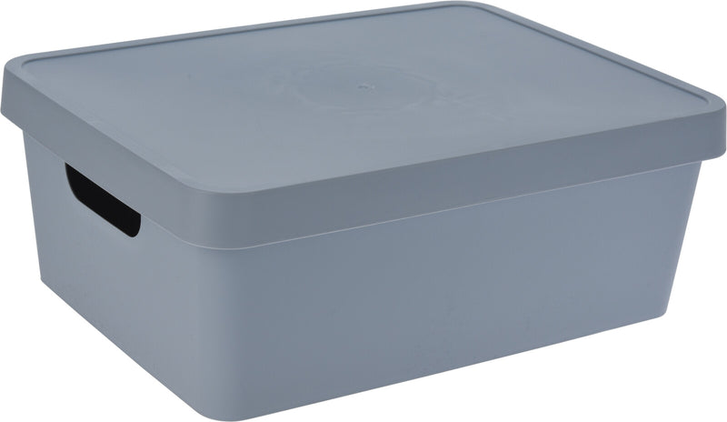 Storage Box With Lid Assorted 11L