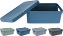 Storage Box With Lid Assorted 11L