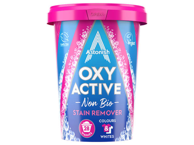 Astonish Oxy Active Non Bio Stain Remover 625g