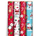 Christmas Gift Wrap Cute 7m - Assorted