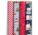 Christmas Gift Wrap Contemporary 7m - Assorted