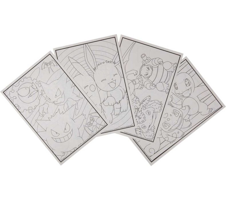 Pokemon Colouring & Sticker Book