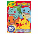 Pokemon Colouring & Sticker Book
