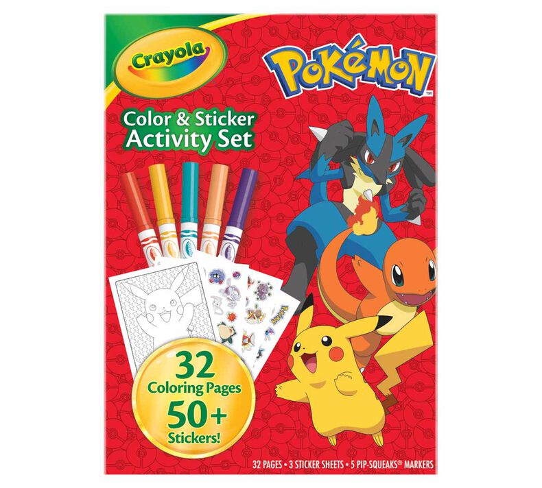 Pokemon Colour & Activity Set