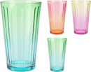 Ombre Coloured Plastic Cup 470ml Assorted