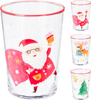 Christmas Glass 510ml Assorted
