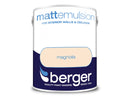 Berger Matt Emulsion Paint Magnolia 5L