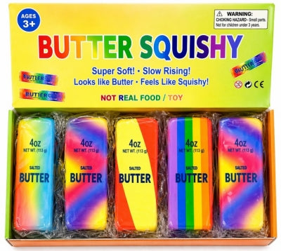 Slow Rise Rainbow Squishy Butter 13cm – JAC Stores IOM