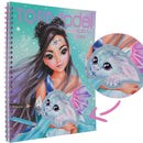 Top Model Dragon Love Colouring Book With Sequins