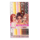 Top Model Skin & Hair Coloured Pencils 12 Pack