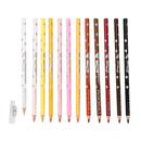 Top Model Skin & Hair Coloured Pencils 12 Pack