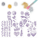 Top Model Fantasy Tiger Glitter Tattoo Set