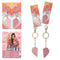 Top Model BFF Heart Keyring Set