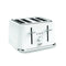 Tefal Loft 4 Slice Toaster - Pure White