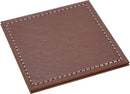 PU Leather Coasters 4pk - Assorted