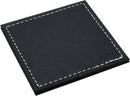 PU Leather Coasters 4pk - Assorted