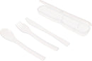 Plastic Cutlery Set & Case