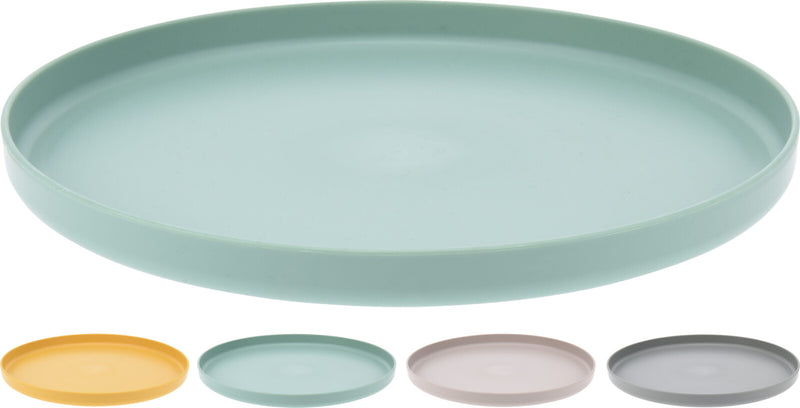 Coloured Melamine Plates Assorted
