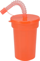 Drinking Cup With Straw 6 Pack