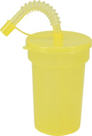 Drinking Cup With Straw 6 Pack