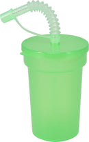 Drinking Cup With Straw 6 Pack