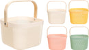 Storage Basket With Handle Assorted