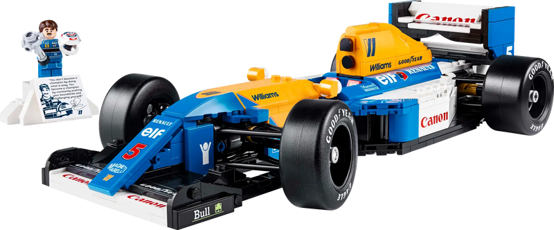 LEGO Icons Williams Racing FW14B & Nigel Mansell