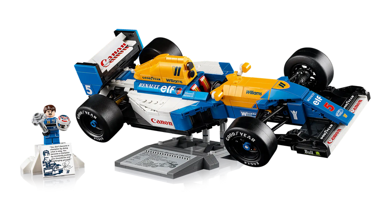 LEGO Icons Williams Racing FW14B & Nigel Mansell