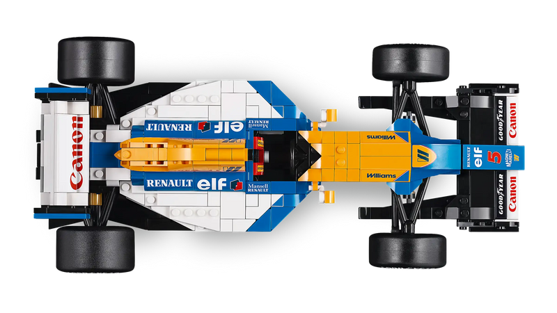 LEGO Icons Williams Racing FW14B & Nigel Mansell