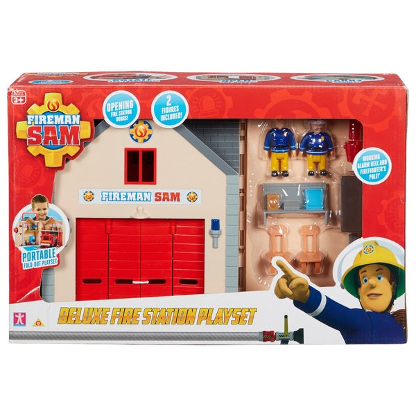 Fireman Sam Deluxe Fire Station Playset