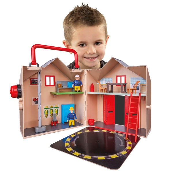 Fireman Sam Deluxe Fire Station Playset