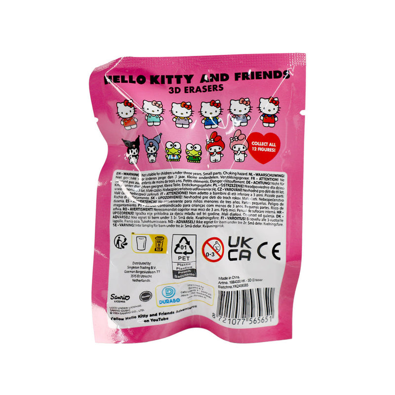 Hello Kitty 3D Eraser Mini Figure Blind Bag