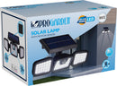 Solar Wall Light 3 Panel Motion Sensored