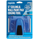 Rapide 5 Inch Ceiling & Wall Paint Pad Edging Tool - Blue