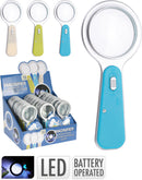 Magnifying Glass With Light - Assorted