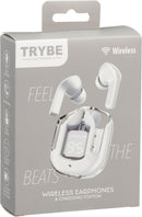 Bluetooth Wireless Headphones & Charging Case - 4 Assorted Colours