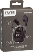 Bluetooth Wireless Headphones & Charging Case - 4 Assorted Colours