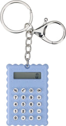 Calculator with Keyring - 4 Assorted Colours