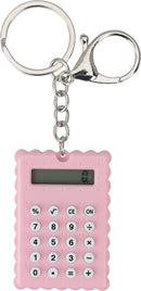 Calculator with Keyring - 4 Assorted Colours