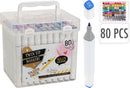 Duo Markers in Box 80pces