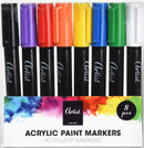 Paint Markers 8 Pack Assorted