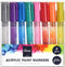 Paint Markers 8 Pack Assorted