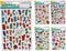 3D Stickers Assorted