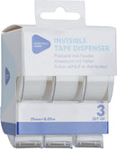Invisible Tape Dispenser 3 Pack