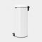 Brabantia 30L Newlcon Pedal Bin - White